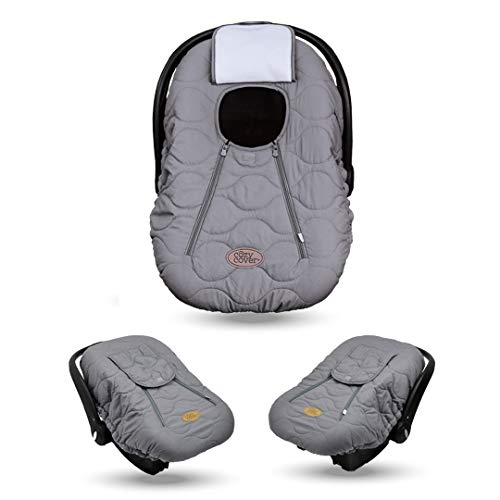 cozy cover funda para asiento de coche para bebés : la funda para portabebés líder en la industria en la que confían más de 6 millones de mamás en todo el mundo para mantener a su bebé cálido y acogedor