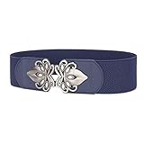 Viishow Women's Elastic Stretch Wide Vintage Waist Belt