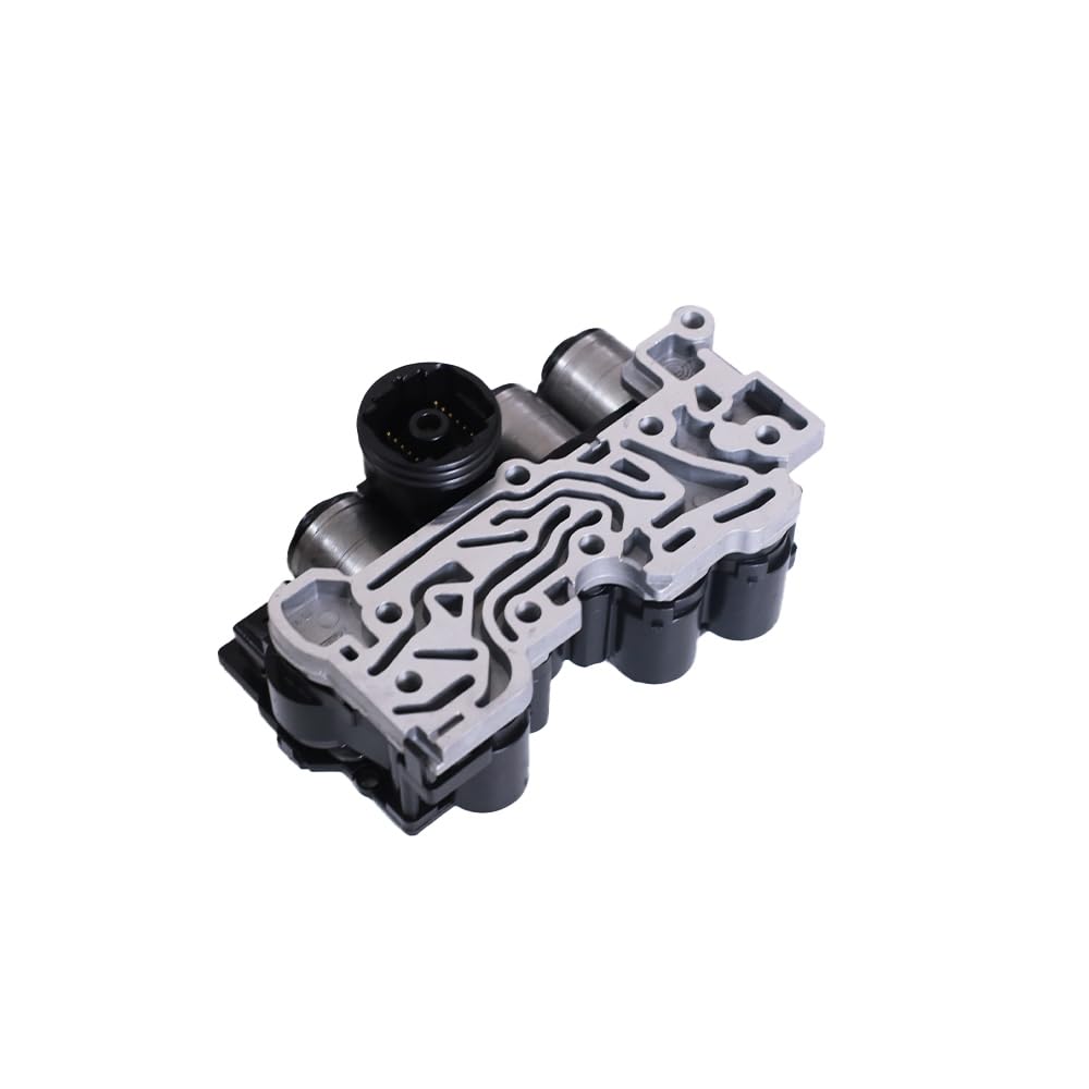 Photo 1 of QSDJLM 5R55W 5R55S 9L2Z-7G391-A 9L2Z-7G234-AA 9L2Z-7G391-AA Transmission Shift Solenoid Block Pack 2002-On Updated Replacement for Mountaineer Explorer