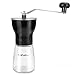 SimpleTaste Hand-Crank Coffee Grinder with Ceramic Burr - Manual coffee Mill with Adjustable Coarseness Screw