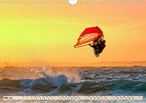 Windsurfing - extrem cool (Wandkalender 2020 DIN A4 quer): Windsurfing, ultimativer Funsport in beeindruckenden Bildern. (Monatskalender, 14 Seiten ) - Thumbnail 6
