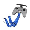 FPV Remote Controller Adjustable Lanyard Hanging Neck Strap Anti-Fall for DJI FPV Accessories (Blue)