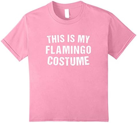 Kids Flamingo Costume Halloween T Shirt for Men Women Kids 8 Pink
