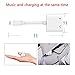 Headphone Jack Adapter Charger for iPhone 8 Splitter Dongle Earphone Cable and Aux Audio Connector for iPhone X/Xs/XS max/8/8 Plus/7/7 Plus 2 in 1 Headphone for Music and Charge Support iOS 12 Morethumb 3