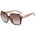 Joopin Polarized Sunglasses for Women Vintage Big Frame Sun Glasses Ladies Shades