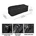 FIERYRED Trailer Hitch Cargo Carrier Bag - (10 Cubic Feet) Hitch Tray Cargo Carrier Bag for Vehicle Car Truck SUV Vans, Luggage Storage Bag for Hitch Racks