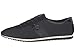 COACH Womens Ivy Low Top Lace Up Fashion Sneakers, Black, Size 8.5