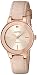 Armitron Women's 75/5410RSRGBH Diamond-Accented Rose Gold-Tone and Beige Leather Strap Watch primary