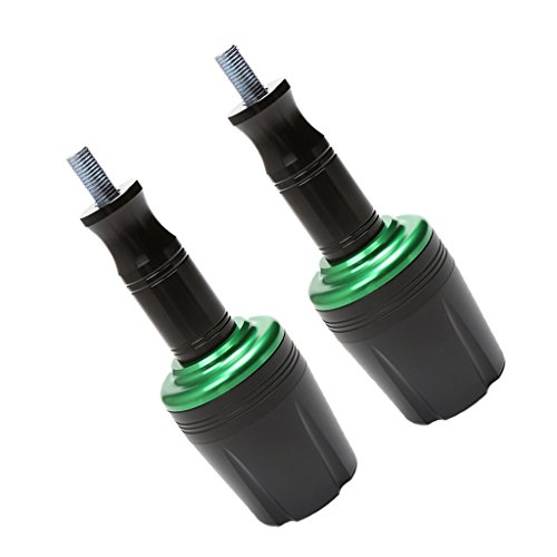 Baoblaze CNC Exhaust Slider Crash Pad Protector Guard For Kawasaki Z900 - Green