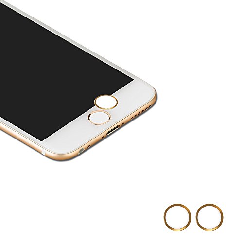 Touch id button,(2 pack) butefo home button sticker (su…