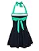 JOYMODE Women's Swimwear One/Two Piece Swimsuit Skirtini Swimdress with Boyshort/Bikini Bottom