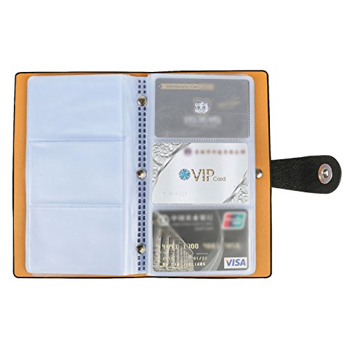 image for Business Card Organizer, iBayam 300 Slots Business Card Holder Cards O