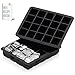 Arctic Chill Small 1 Inch Ice Cube Tray with Lids for Freezer, New & Improved 2020, Made of Extra Thick Silicone for Easy Release & Stackable, Great for Cocktails & Whiskey, Set of Two Makes 40 Total