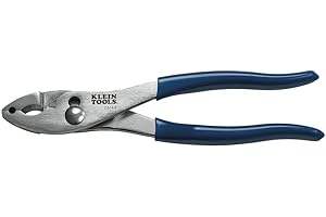 Klein Tools D514-8 Slip Joint Pliers Hose Clamp, 8-Inch
