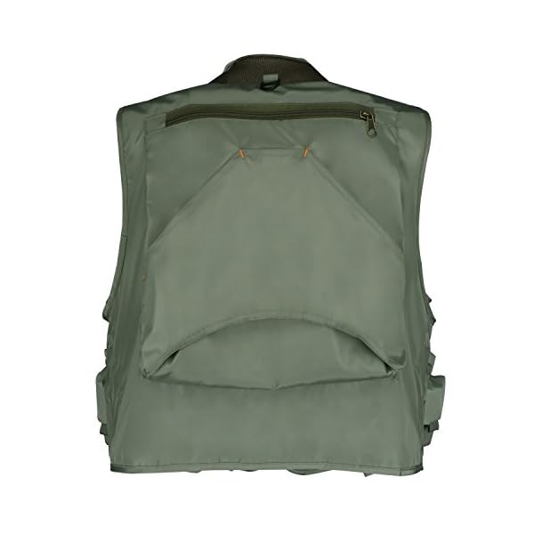 Goture-Fly-Fishing-Vest-with-15-Pockets-Jacket-Mesh-Breathable-Quick-Dry-Waistcoat-Photography-Vest-Army-Green-Fit-for-All-Kinds-of-Outdoor-Activities