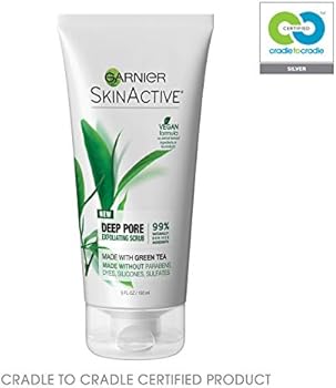 garnier face wash green