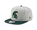 NCAA Michigan State Spartans Heather Action 9Fifty Original Fit Snapback Cap, One Size, Gray