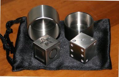 Die-Cipher Stainless Steel Set Magic Trick