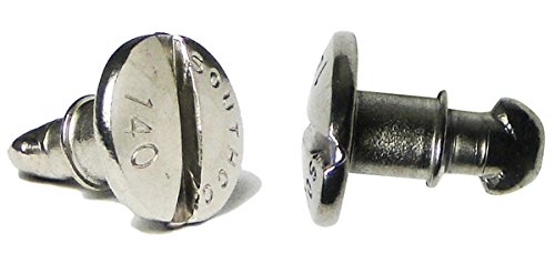 (20 Pack) Southco Studs 85-11-140-20 Oval Head #85 Stainless Slotted