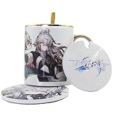 PPGOD Honkai: Star Rail Game Mugs March 7 coasters