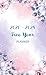 2020-2024 Five Year Planner: Pocket Monthly calendar for 5 year schedule and organizer, Personal time management purse notebook with purple floral art cover (5 year pocket planner 2020-2024)