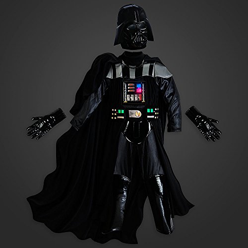 Disney Store Light Up Darth Vader Halloween Costume Size Large 9 10