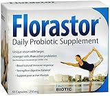 Florastor Daily Probiotic Supplement 50 Capsules (Pack of 2)