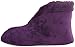 Dearfoams Women's Velour Bootie with Boa Flat