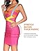 Meilun Women's Rayon Celebrity Strap Bandage Bodycon Mini Tube Dress Medium Multicolor