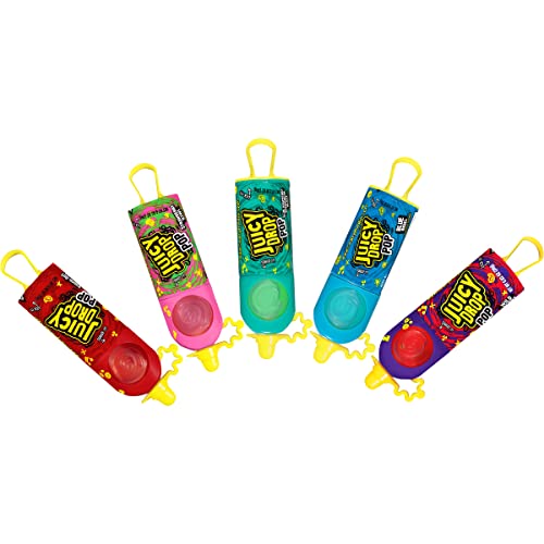 Juicy Drop Sweet & Sour Lollipop Variety Party Pack 9 Count Sweet