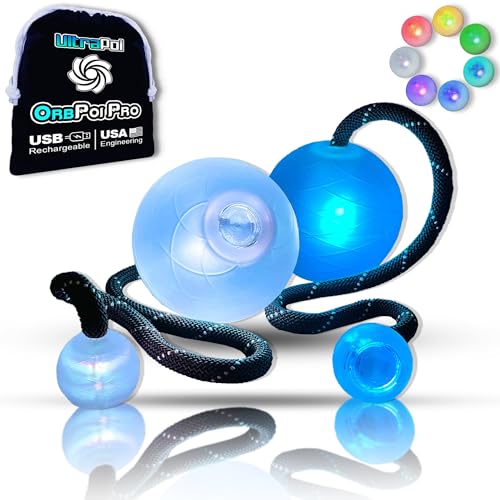 UltraPoi - Orb Poi Pro: The World's Favorite LED Contact Poi