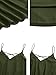 Romwe Women's Summer Spaghetti Strap Sundress Sleeveless Beach Slip Dress Army Green M