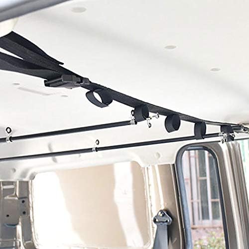 Vacally Car Mounted Rod Carry for Fishing in-Vehicle Storage of Fishing Rod Car Storage Rack Fishing Gear Holder
