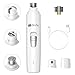 (Upgraded Version) Dog Nail Grinder, Electric Pet Nail Trimmer, Rechargeable 2 Speed Pet Nail Grinder Grooming Kit with 3 Sanding Ports, Paws Premium Electric Paw Trimmer for dogs and Cats