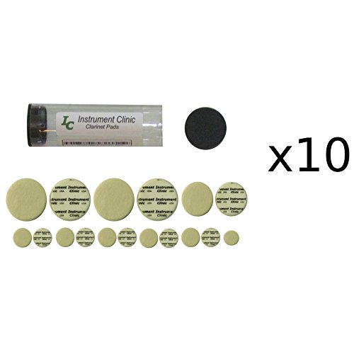 Instrument Clinic Clarinet Pad Sets (10 pack)
