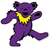 Grateful Dead - Large Purple Dancing Bear - Sticker / Decal