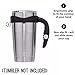 Grab Life Outdoors - Handle For 20 Oz Tumblers - Handle Only (Black)