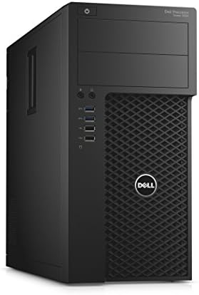 Dell Mini Tower Workstation Desktop PC - (Black) (Intel E3-1240 v5 Processor, 8 GB RAM, 256 GB SDD, 2 GB NVIDIA Quadro P600 Graphics, Windows 10 Pro)