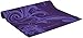 Gaiam Yoga Mat Classic Print Non Slip Exercise & Fitness Mat for All Types of Yoga, Pilates & Floor Workouts, Deep Plum Surf, 4mm