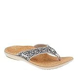 Spenco Yumi Floral Orthotic Sandals Black - 7