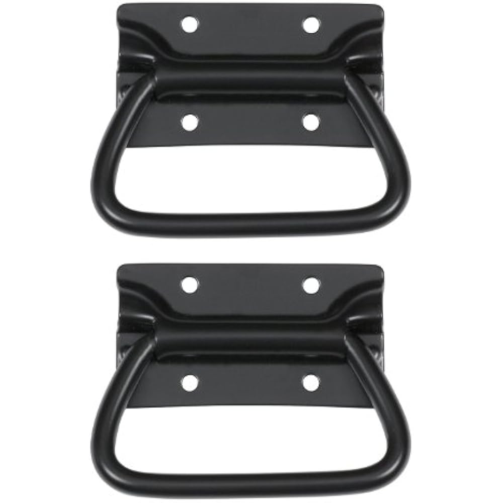 RH0540BK2A Set Of Chest Handle, Black Hardware Tools & Home
