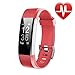 Letsfit Fitness Tracker HR, Activity Tracker Watch with Heart Rate Monitor, IP67 Standard Smart Bracelet with Calorie Counter Pedometer Watch for Android and iOS