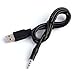 ZIMRIT 3ft USB to 3.5mm Aux Adapter Cable, Data Transfer, Black