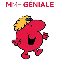 Madame Géniale (Collection Monsieur Madame) (French Edition) book cover