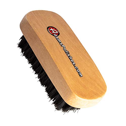 Adam's Cockpit Detailing Brush (Mini) - Car Cleaning Brush | Scrub Brush for Interior Leather Cleaner Carpet Upholstery Bathroom Fabric Shoe
