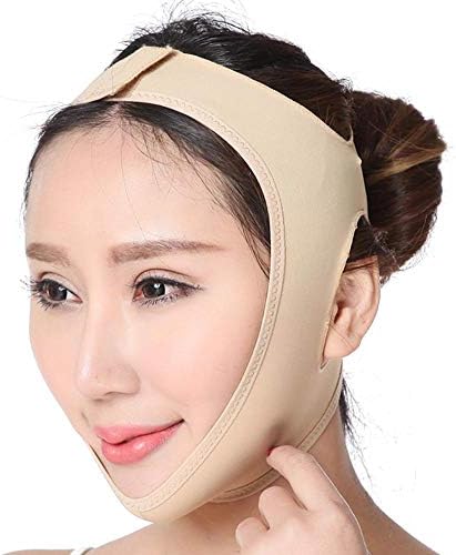 Vuffuw Facial Lifting Slimming Belt,WooyMo Face Slimming Cheek Mask Face-Lifting Artifact V Face Line Slim Up Belt Full Face Style Anti Wrinkle Lifting, Small V Line Face Slim Up Mask Belt Band Strap