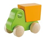 Hape Little Dump Truck Toddler Wooden Toy Vehicle in Green