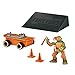 Teenage Mutant Ninja Turtles Michelangelo With Skateboard and Ramp Vehicle With Figure