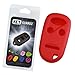 KeyGuardz Red Rubber Keyless Entry Remote Key Fob Skin Cover Protector