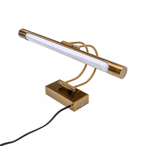 Ambiance LED Picture Light 9.6W Antique Brass (1000 Lumens)